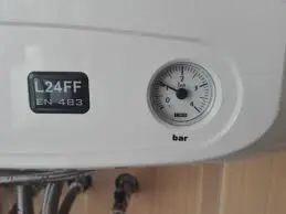 فشار آب گرم پکیج